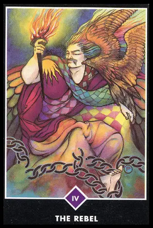 04. 叛逆者／奧修禪塔羅 Osho Zen Tarot