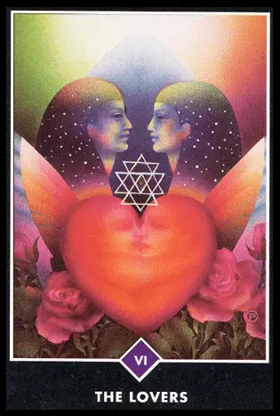 06. 愛人／奧修禪塔羅 Osho Zen Tarot