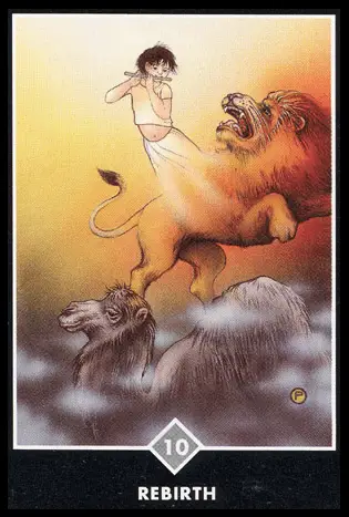 雲之十-再生/奧修禪塔羅 Osho Zen Tarot