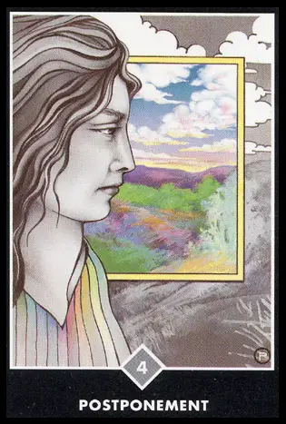 雲之四-延緩/奧修禪塔羅 Osho Zen Tarot