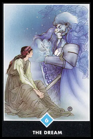 水之六-愛情夢/奧修禪塔羅 Osho Zen Tarot