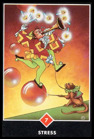 火之七-壓力/奧修禪塔羅 Osho Zen Tarot
