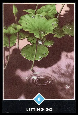 水之八-放手/奧修禪塔羅 Osho Zen Tarot