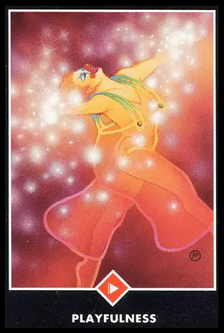 水之小兵-遊戲的心情/奧修禪塔羅 Osho Zen Tarot