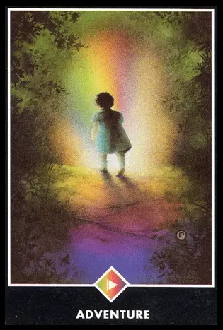 彩虹小兵－冒險／奧修禪塔羅 Osho Zen Tarot