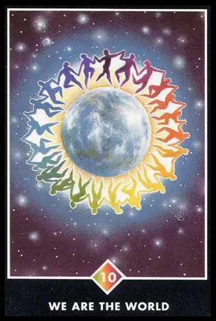 彩虹之十:四海一家/奧修禪卡 Osho Zen Tarot
