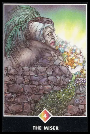 彩虹之四:守財奴/奧修禪卡 Osho Zen Tarot