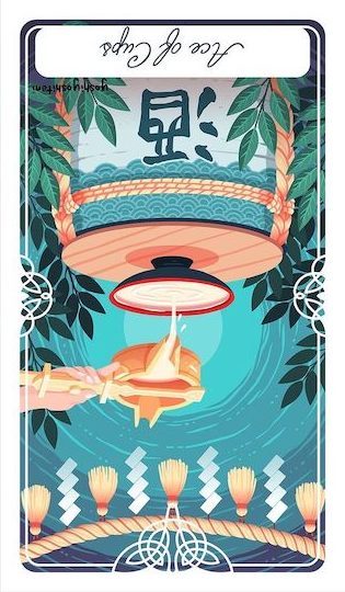 聖杯一：日本清酒的由來｜Tarot of the Divine 神聖塔羅